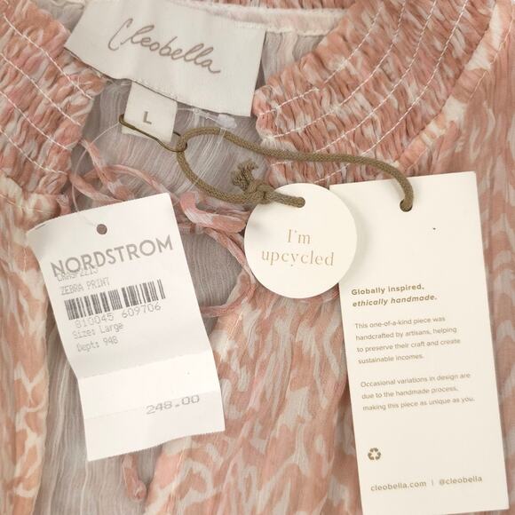 Cleobella Zaria Mini Dress Zebra Print - Picture 11 of 14